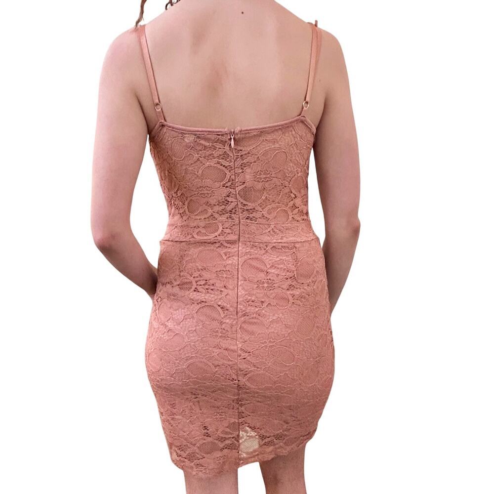 Super Sexy Lace Corset with Boning Mini Dress Bandage Medium Vamp Vixen Siren - Picture 5 of 10